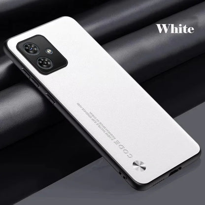 Phone Case For Motorola G56 G86 G05 G54 G34 G24 G14 G15 G35 G45 G55 G75 Plain Skin Back Cover For Moto G54 G84 G85 PU Leather