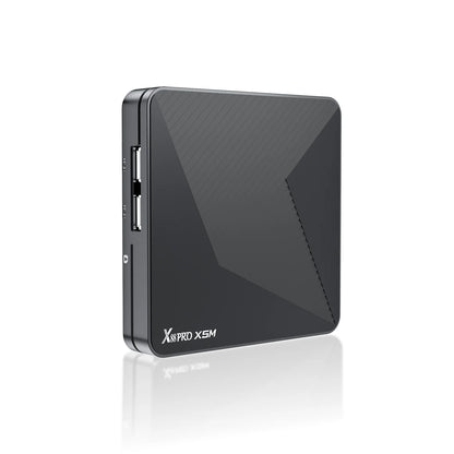 Amlogic S905A Quad Core Cortex A55 Android 14.0 8K 1000M LAN Wifi6 BT5.0 RAM 4GB ROM 64GB Game TV Stick Smart TV Box X88 PRO X5M