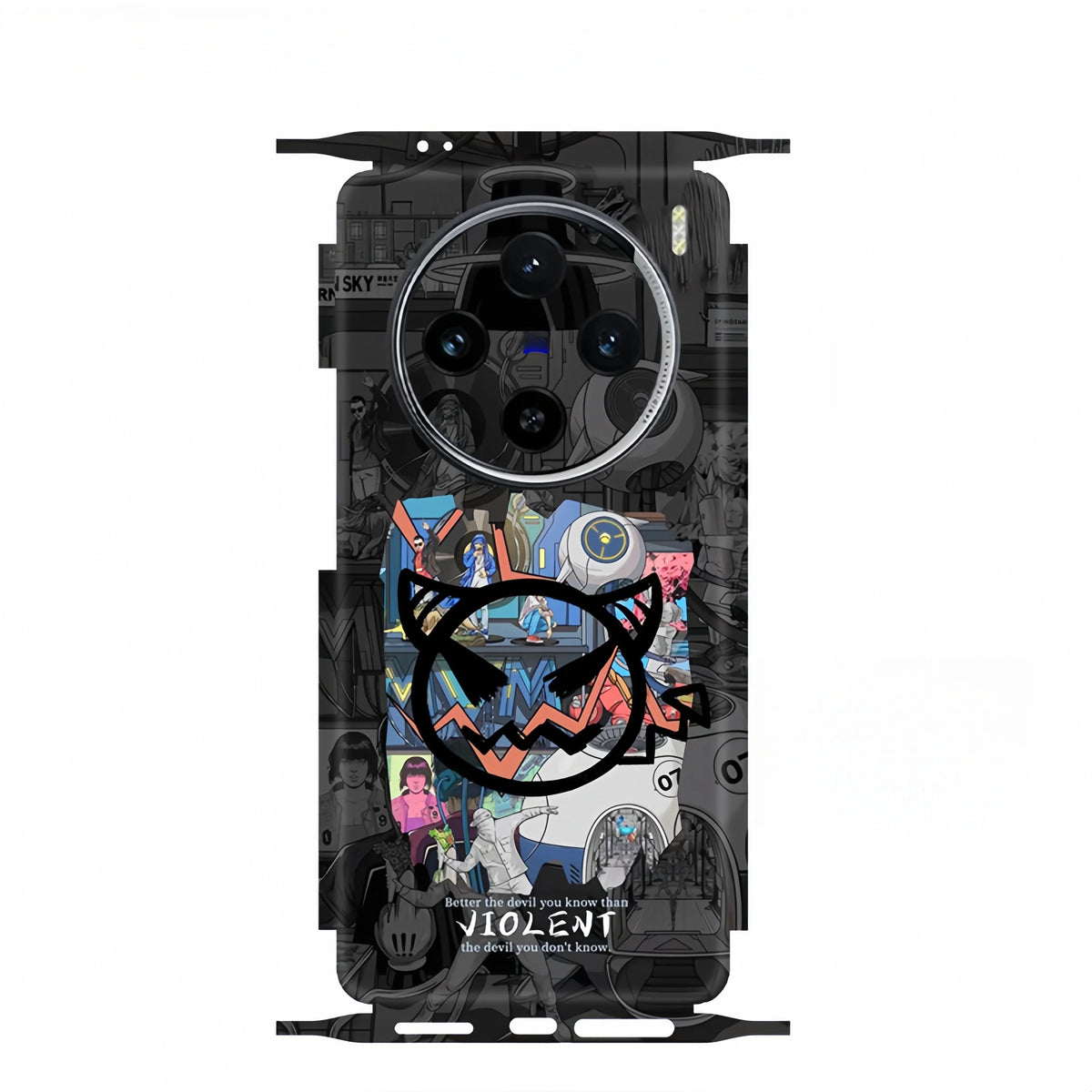 Colorful Sticker Wrap Sticker for VIVO X300 X200 X100 PRO  Back Screen Protector Skin Protective Film