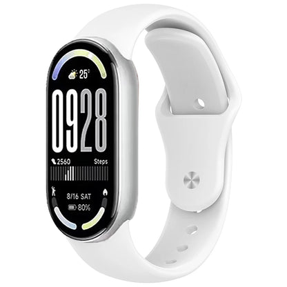 Soft Silicone Strap for Xiaomi Mi Band 10 9 8 NFC Smart Watch Sport Replaceable Bracelet Correa for Mi Band 11 Breathable Strap