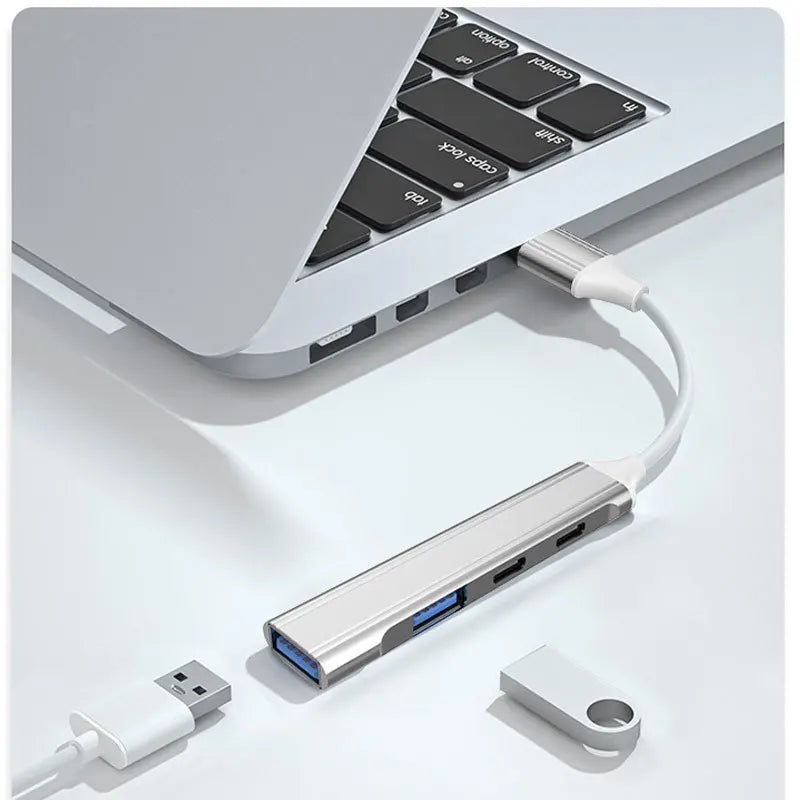 4 Port Multi Splitter USB 3.0 Hub USB Hub Type C Dock Adapter OTG Type C HUB for PC Xiaomi Huawei Macbook Pro USB 2.0