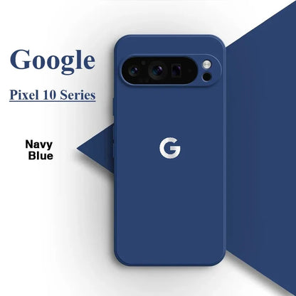 New Original Liquid Silicone Phone Case for Google Pixel 11 10Pro XL 11 10 9 8 7 6Pro Shockproof Camera Protector Cover