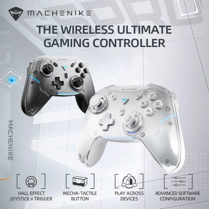 Machenike Gamepad Wireless Gaming Controller G5 Pro Elite Hall Trigger Joystick Mecha-Tactile Buttons For Switch PC Android IOS