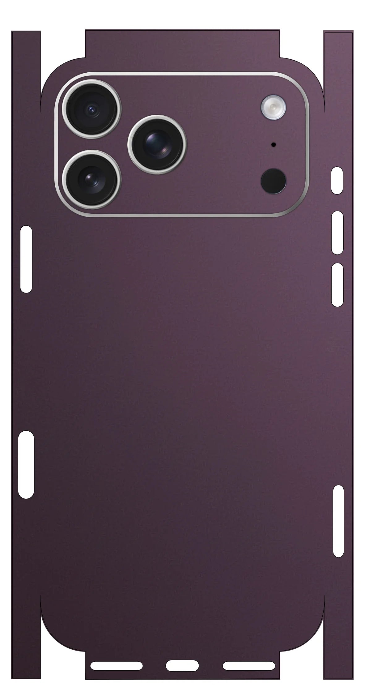 OSCARSKIN Z For Apple iPhone 17 16 15 14 IPhone13 Pro Max Full Body Wrap Decal Skin Plain Color Rear Protective Sticker Film