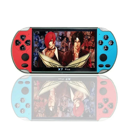 Nostalgic 8G double joystick PSP game console 5.1 inch high definition large screen x7 plus handheld game console