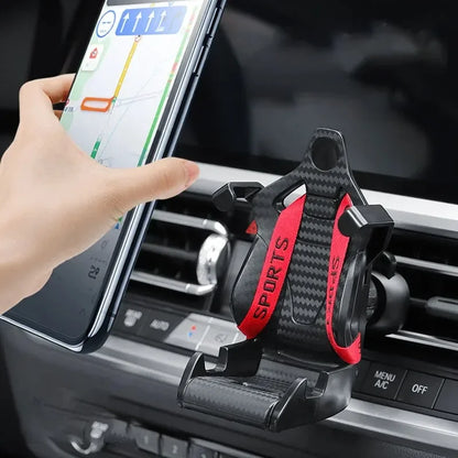 Car Phone Holder Smartphone Mount Gravity Car Air Outlet Clip Stand No Magnetic Support in Car For iPhone Xiaomi Samsung Huawei