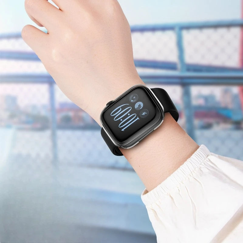 Screen Protector for Apple Watch 41mm 44mm 40mm 45mm 46mm 42mm TPU Full Cover bumper Case iWatch Series 12 11 10 9 8 7 SE 6 5
