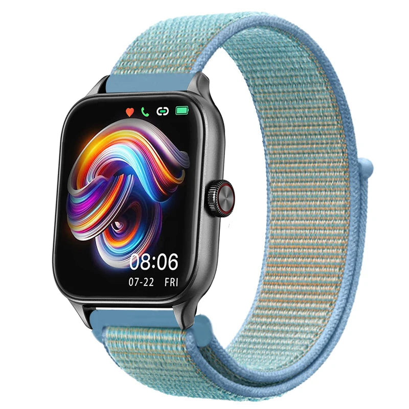 Nylon Loop Band For Amazfit GTS 4/3/2e Mini/GTR 4/3/2e/Balance/Stratos 20/22mm Watch Bracelet for Correa Amazfit Bip 5-6 Straps