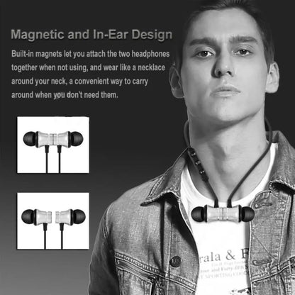 Neckband In-Ear Earphones Magnetic Adsorption Wireless Bluetooths Headset Sports Gaming Headphone With HD Mic For iPhone Xiaomi