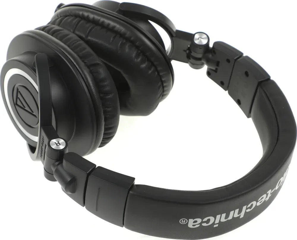 Audio-Technica ATH-M50X Closed Back Mixing Mastering Monitoring Headset Professional Studio Monitor Headphones Over Ear Ath M50x