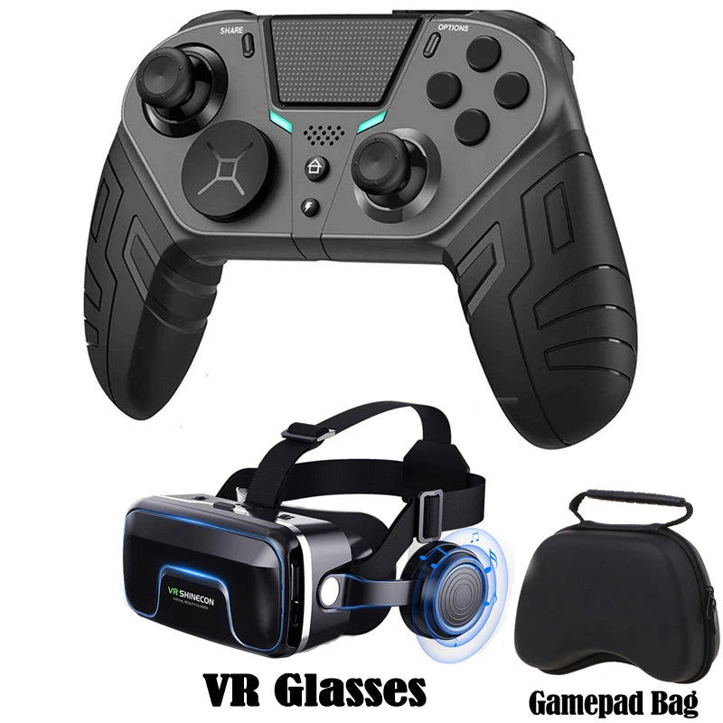 Controller For PS4 PS3 PS Playstation 4 3 PC Control Wireless Bluetooth Mobile Android TV Gamepad Gaming Game Pad Joystick Phone