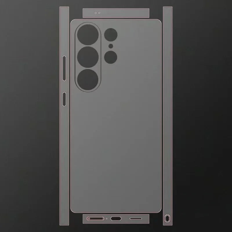 Oscar Skin  Decal Skin for Samsung Galaxy S26 S25 S24 Ultra Back Cover Wrap Rear Screen Protector Anti-scratch Durable Sticker