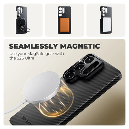 Freewell 17mm Thread Mount Phone Case for Samsung Galaxy S23 / S24 / S25 / S26 Ultra, Pro Filmmaker Photography Accessories