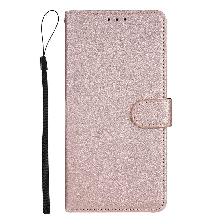 Wallet With Card Slot Magnetic Flip Leather Case For Samsung Galaxy S25 FE S24 Ultra S23 S22 S21 S20 FE S10 Plus S9 Card Bag
