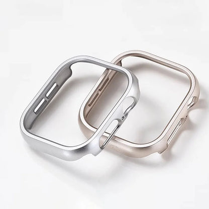Hard Pc Bumper Case For Apple Watch case 41mm 45mm 46mm 44mm Cover No Screen Protector  Accessories iWatch Series 12 11 10 8 9