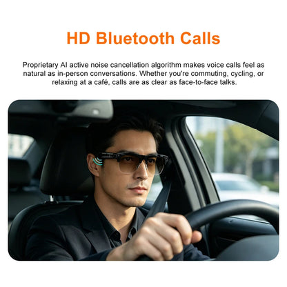 OnePlus Smart Glasses 800W Pixel 4KHDCamera Remote Control Touch Voice Translation Bluetooth Call Video Recording Music Sunglass