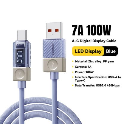 Essager 240W USB C Cable for iPhone 18 17 16 Plus Pro Max Macbook iPad Supercharge Fast Charger Type C Cable for Xiaomi Samsung