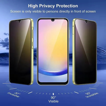3Pcs Privacy Glass Screen Protector For Samsung Wide 4 5 Xcover 6 7 A03 Core A12 Nacho M31 Galaxy S23 FE M21 2021 Prime Anti-Spy