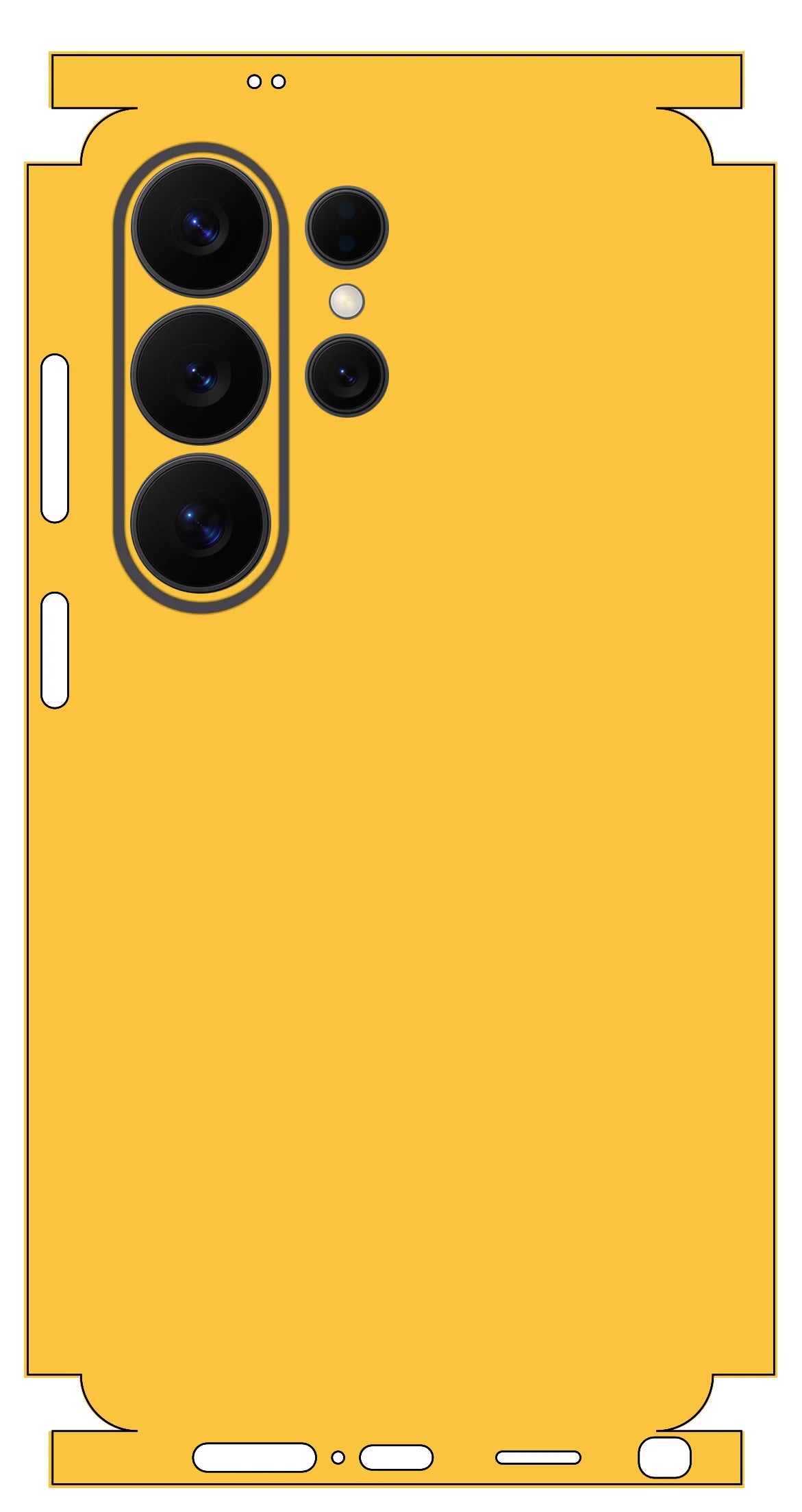 MX005 Sticker Skin for Samsung S26 S25 S24 Ultra Phone Skin Wrap Back Film S26Plus Frame Camera Protective Decal