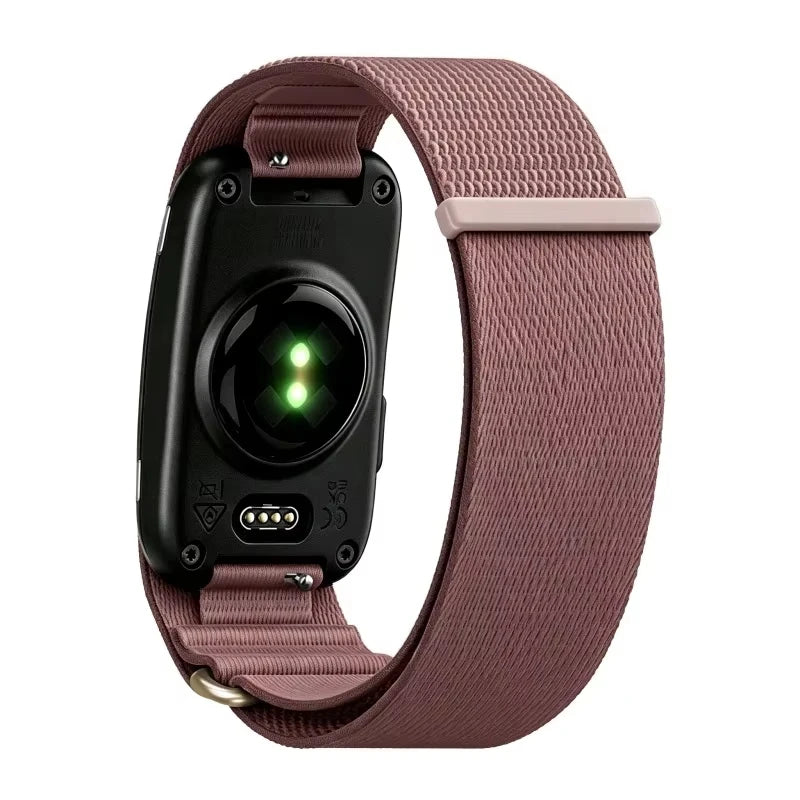 Premium Fabric Strap for Garmin CIRQA Smartwatch Accessories Official 1:1 Nylon Loop Breathable Bracelet Correa For Garmin CIRQA