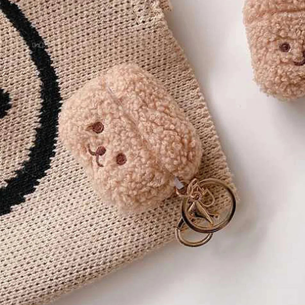 For Airpods 4 Pro Case 2022 Cute Fluffy Dog Earphone Case Headphone Cover For Apple AirPod 3 2 Pro 2nd Generation Pro USB C Case