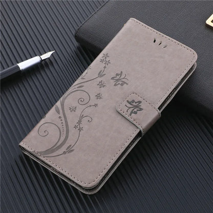 S8 S9 Plus S10 S20 FE S21 S22 S23 Ultra PU Leather Wallet Cover For Samsung Galaxy S23 FE S10 Plus Holder Flip Stand Phone Case