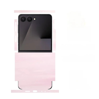 Skin For Samsung Galaxy Z Flip7 6 5 4  Back Film Sticker Full Cover Protective Decal Wrap Side Frame Back Screen Protector