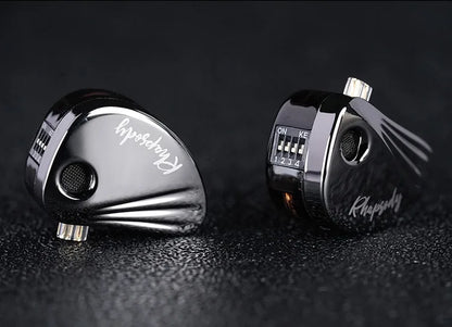 CCA Rhapsody4 Dynamic Coil 8 Dynamic Iron Coil High Quality HIFI Detachable Cable In Ear Noise Reduction Wired Earphones