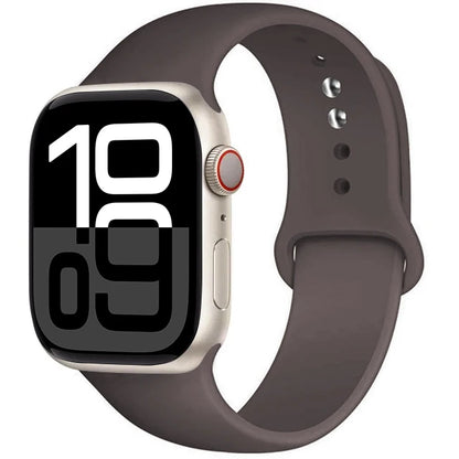 Silicone Band For Apple Watch straps 45mm 44mm 40mm 41mm 42mm-46mm sport bracelet iwatch series 8 7 6 5 SE 9 10 11 Ultra 2 49mm