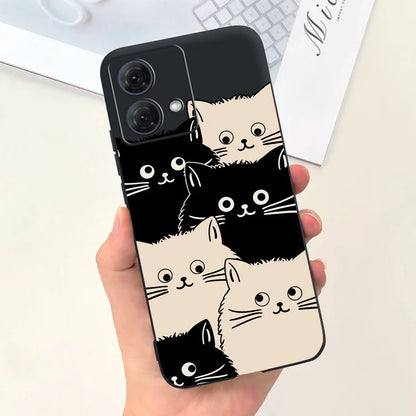 For Motorola Moto G54 Case Moto G84 Phone Cover Cute Astronaut Slim TPU Soft Silicone Funda For MotoG54 MotoG84 5G XT2343-1 Capa