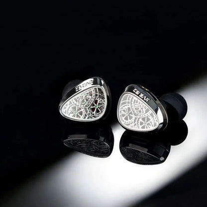 KBEAR TBX Tourbillon X IEMS In-Earphone Wired Headphones 10mm CVD-Coated Carbon Fiber Diaphragm Deep Bass Gaming Headset