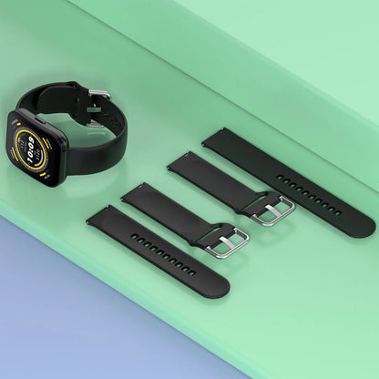 Silicone Strap For Amazfit bip 6 5 3/u pro 20mm/22mm Watch Sport Bracelet Amazfit GTS 2/4/3/GTS 2/4 Mini/GTR 4/2/2e Series band