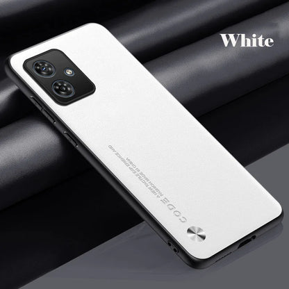 PU Leather Phone Case For Motorola G56 G86 G05 G54 G34 G24 G14 G15 G35 G45 G55 G77 Plain Skin Back Cover For Moto G54 G84 G85