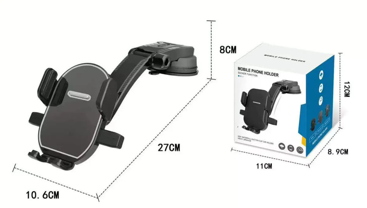 Universal Car Phone Holder New Model Suction Cup Stable In-Car Interior Navigation Mounting Stand