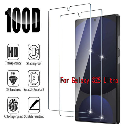 2/4Pcs HD Screen Protector For Samsung Galaxy S25 Ultra 5G 9H Tempered Glass