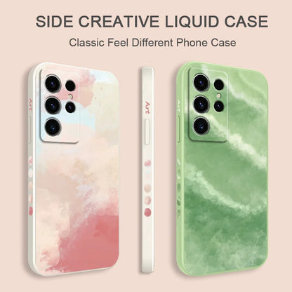 Artistic Patterns Phone Case For Samsung Galaxy S25 S24 S23 S22 S21 S20 Ultra Plus FE Note 20 Ultra 10 9 Plus Cover