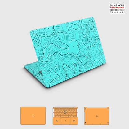 Colorful Skin Sticker for Macbook Pro 16 14 15 M1 M2 M3 M4 2021 2022 2023 2024 Full Wray Sticker Skins