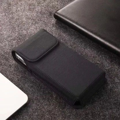 For Samsung S26 S25 S24 S23 S22Plus S26 Ultra S26 FE Smart phone Case Belt Clip Holster Nylon Cloth Bag Flip Cover Phone Pouch