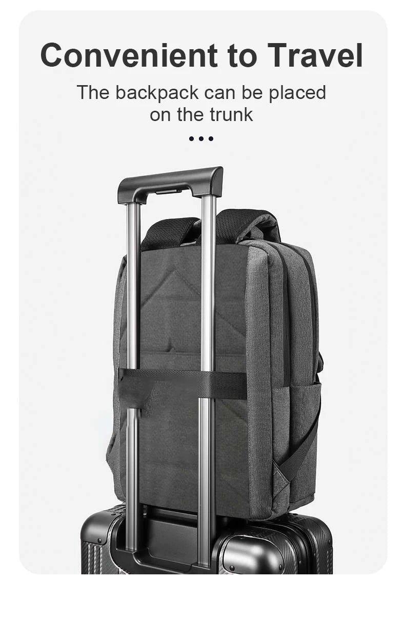Laptop Backpack 17.3 inch Large Capacity Travelling Backpacks Waterproof Laptop Bag 15.6 17.3 Multi-pockets Men's Backpack