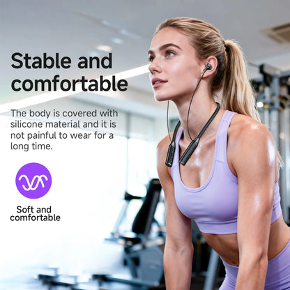 HOCO ES62 Plus Neck Band Bluetooth Earphones Wireless Headsets 150 Hours Use Sports Running Hifi Sounds Support TF Card Playback