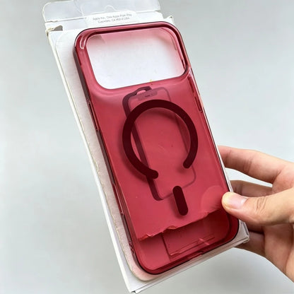 Simple Ultra-slim Transparent Magnetic Phone Case For IPhone 18 17 16 15 14 13 Pro Max for Magsafe Shockproof Protect Back Cover