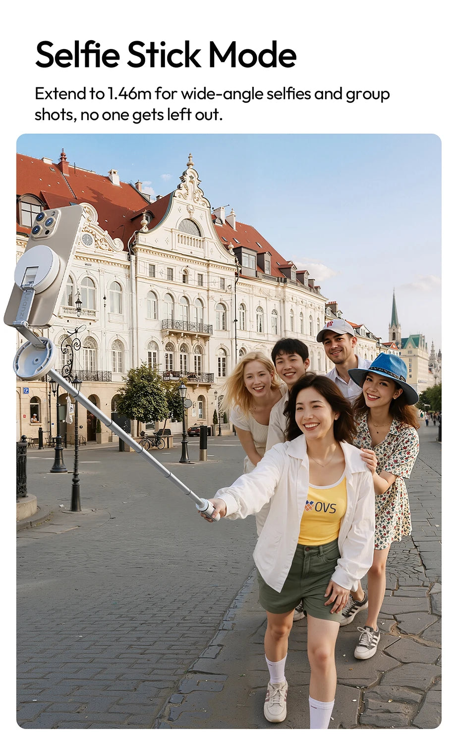 Ulanzi MT85 1.5M Upgrade Magsafe Phone Tripod for Iphone 17 16 15 Android Automatic Tripod Selfie Stick for Smartphone Vlog Live
