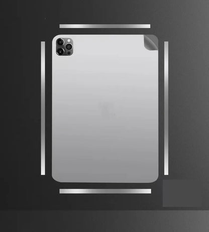Transparent Frosted Decal Skin for iPad Pro 2021 2020 2018 12.9 11 Air 4 5 Mini 6 Back Screen Protector Cover Matte Sticker