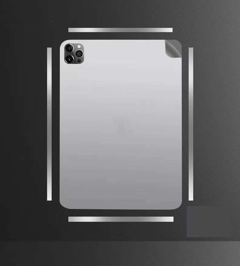 Transparent Frosted Decal Skin for iPad Pro 2021 2020 2018 12.9 11 Air 4 5 Mini 6 Back Screen Protector Cover Matte Sticker