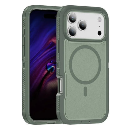 Military Grade OTT Armor Anti-Slip Phone Case For iPhone 18 17 Pro Max Air 16 15 14 Plus 13 For MagSafe Charger Protection Cover