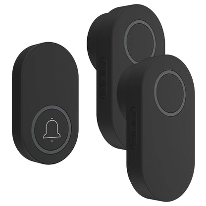 Hococa US/EU/UK Plug Outdoor Wireless Doorbell 60 Songs Melodies Waterproof Welcome Door Bell 200m Remote Call Bell With Battery