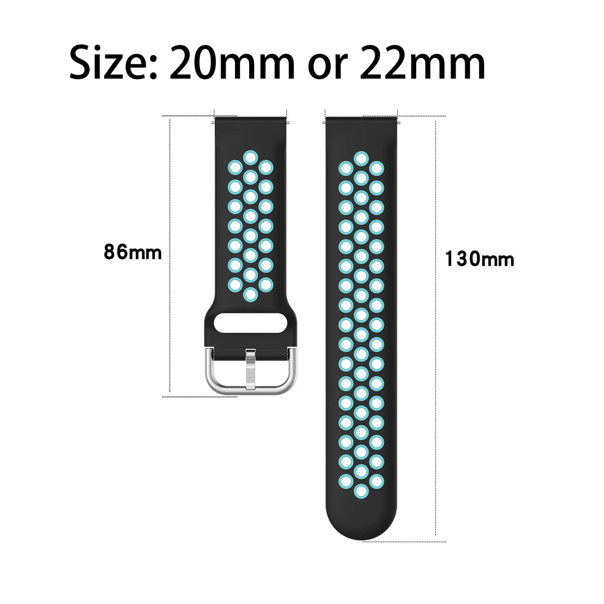 Watchband For CMF Watch 3 Pro Strap 22mm Silicone Replacement Correa Wristband For CMF by Nothing Watch Pro Bracelet Accessories