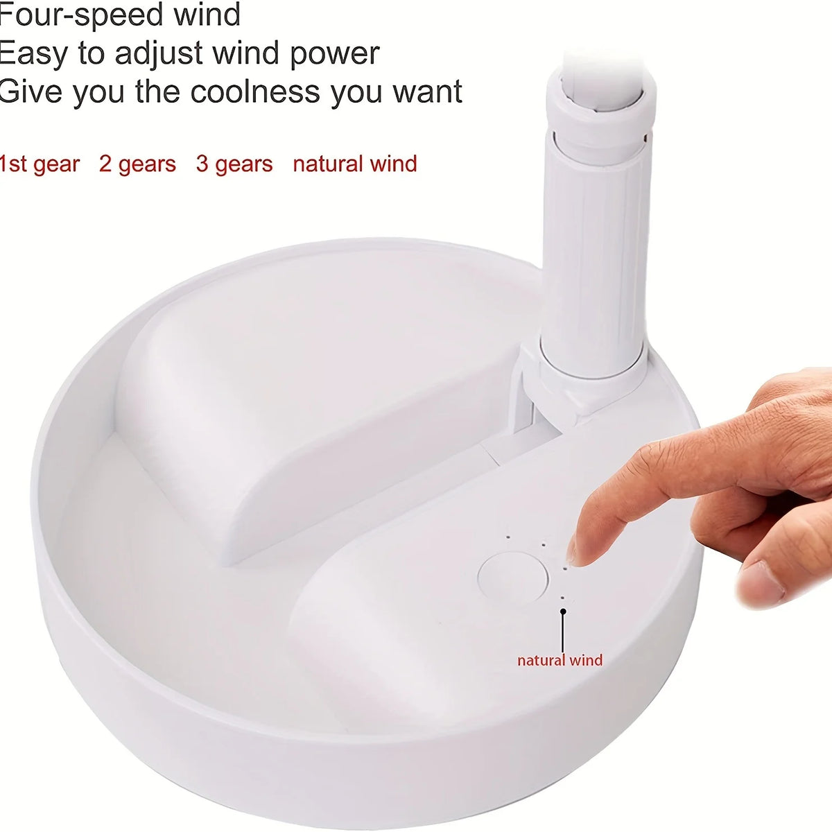 Retractable Fan USB Charging Folding Portable Mini Electric Fan Dormitory Outdoor Cooling Appliances Adjustable Home Fans