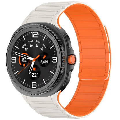 Silicone Strap For Samsung Galaxy Watch 8 40mm 44mm Magnetic Bracelet Accessories Wristband For Galaxy Watch 8 Classic 47mm Belt