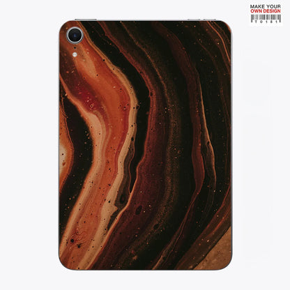 For iPad Pro 13 11 M4 Pro 12.9 2018 Mini 6 7 Full Cover Colorful Back Film Covers Decal Skin Protector Sticker